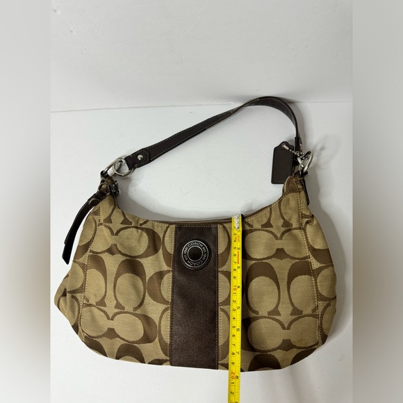 COACH SIGNATURE HOBO SHOULDER HANDBAG - Picture 14 of 14